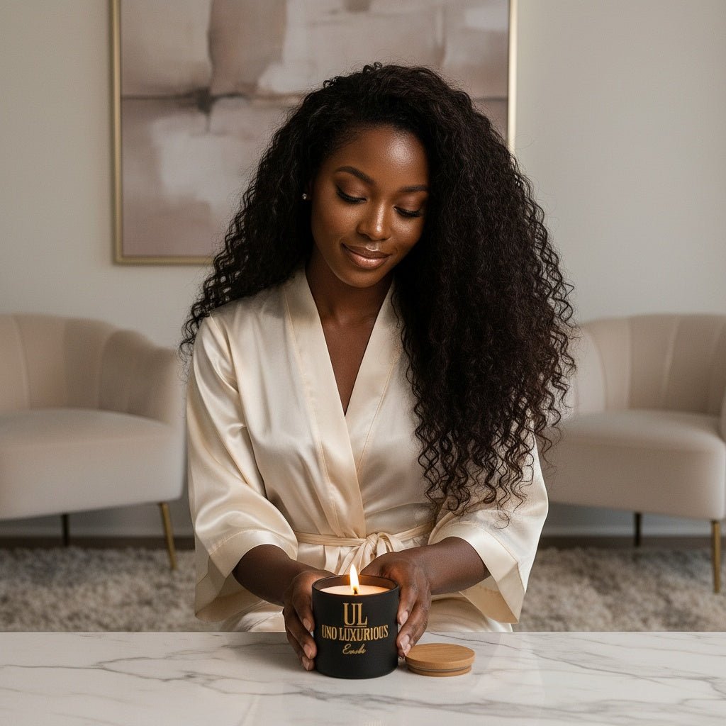 Exude – Luxury Soy Wax Candle - UnoLuxurious