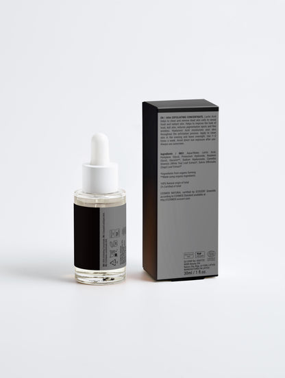AHA Peeling Concentrate – 10% Lactic Acid + 1% Hyaluronic Acid