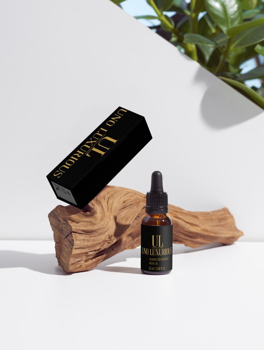 Calming CBD Radiance Facial Oil - UnoLuxurious CBD Facial oil