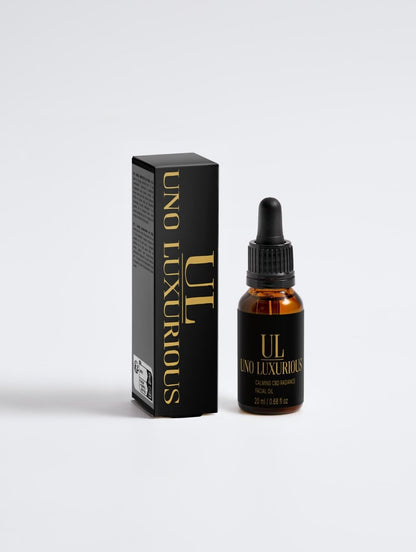 Calming CBD Radiance Facial Oil - UnoLuxurious CBD Facial oil