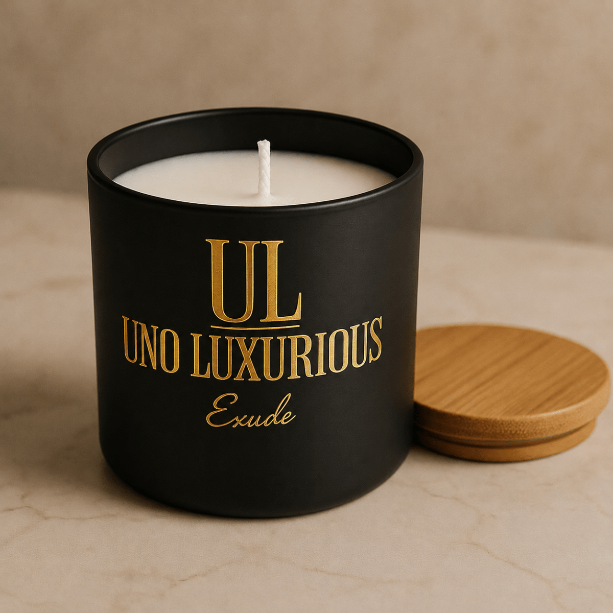 Exude – Luxury Soy Wax Candle - Uno Luxurious