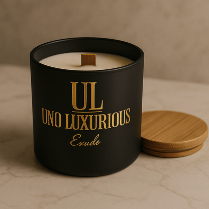 Exude – Luxury Soy Wax Candle - UnoLuxurious