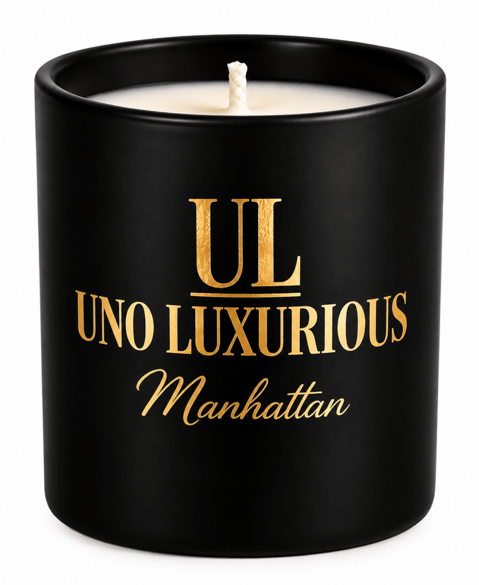 Manhattan – Luxury Soy Wax Candle - Uno Luxuriouscandles