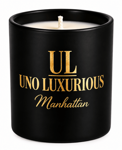 Manhattan – Luxury Soy Wax Candle - Uno Luxuriouscandles