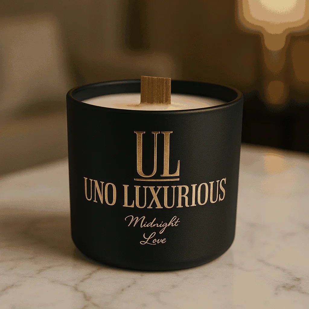 Midnight Love – Luxury Soy Wax Candle - UnoLuxurious candles