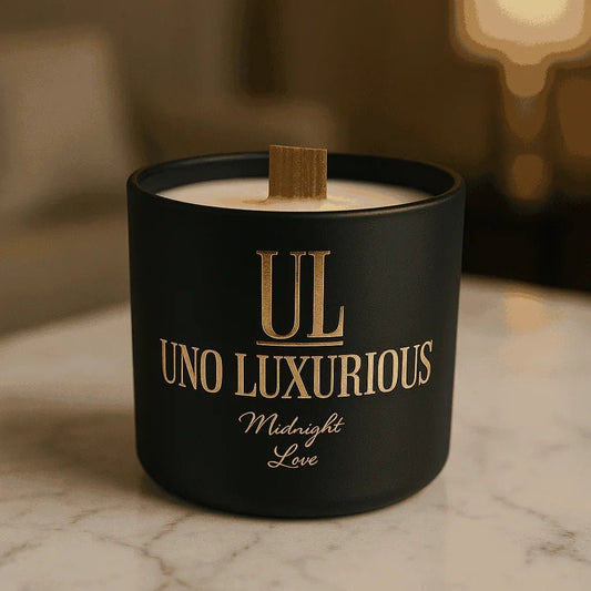 Midnight Love – Luxury Soy Wax Candle - UnoLuxurious candles