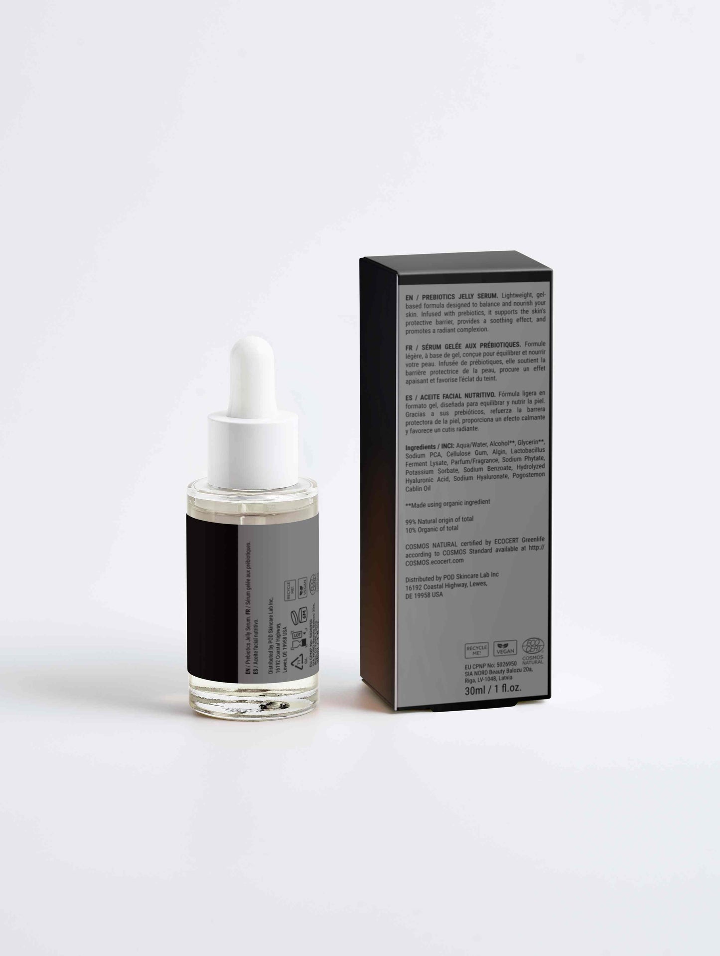 Skin Harmony Prebiotic Renewal Serum - Balancing Jelly Elixir for Radiant, Resilient Skin