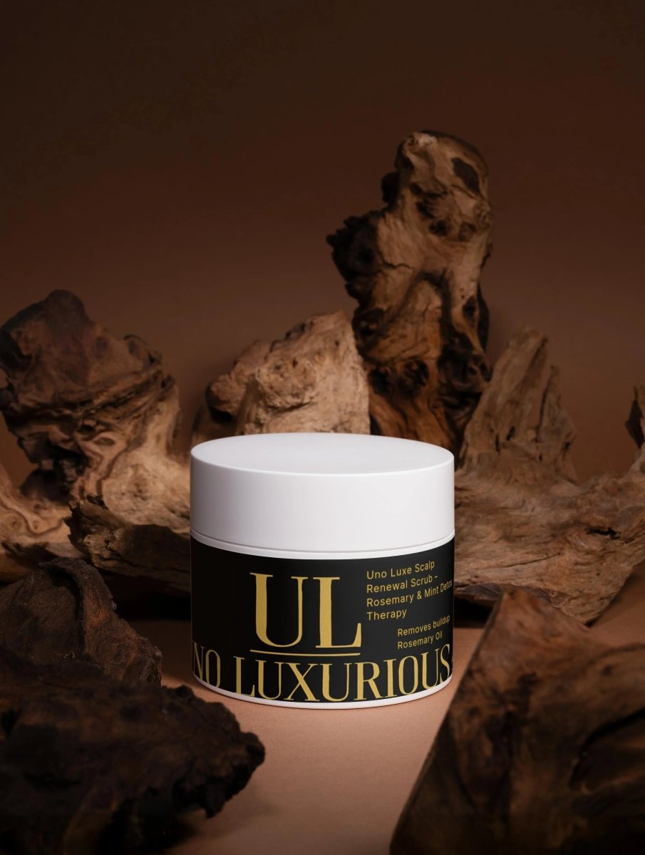 Uno Luxe Scalp Renewal Scrub – Rosemary & Mint Detox Therapy - UnoLuxurious Scalp Renewal Scrub – Rosemary & Mint Detox Therapy