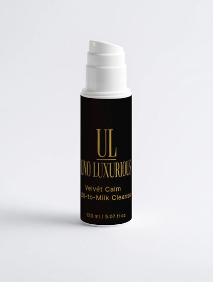 Velvét Calm Oil - to - Milk Cleanser - UnoLuxurious facial cleansers
